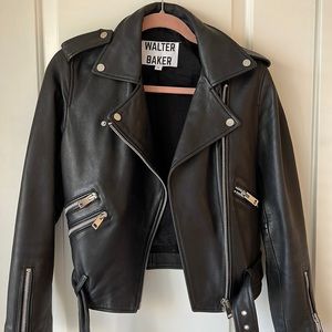Walter Baker Black Motor Jacket